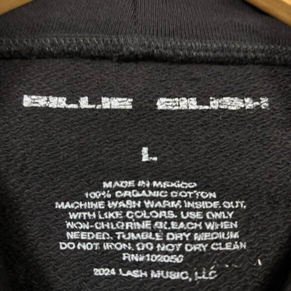 Hit Me Hard and Soft Tour Exclusive zip up hoodie size Large - Picture 4 of 4